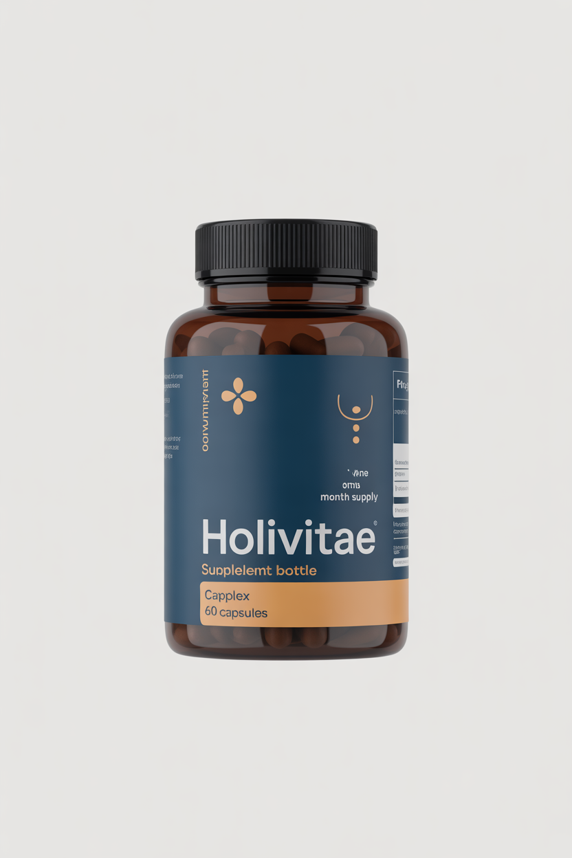 Holivitae supplement bottle – 60 capsules, one month supply